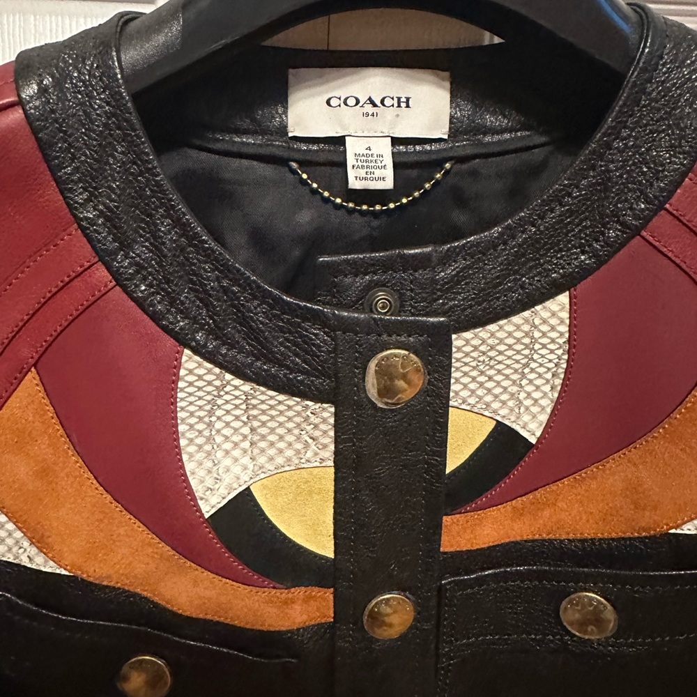 COACH LEATHER JACKET